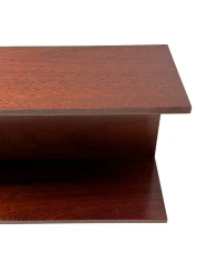 Mid-Century Modern Teak Wall Shelf by Walter Wirtz, Germany, 1960s